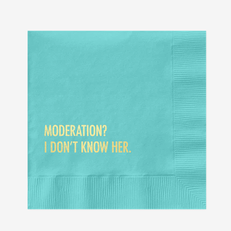 Moderation? Servietter