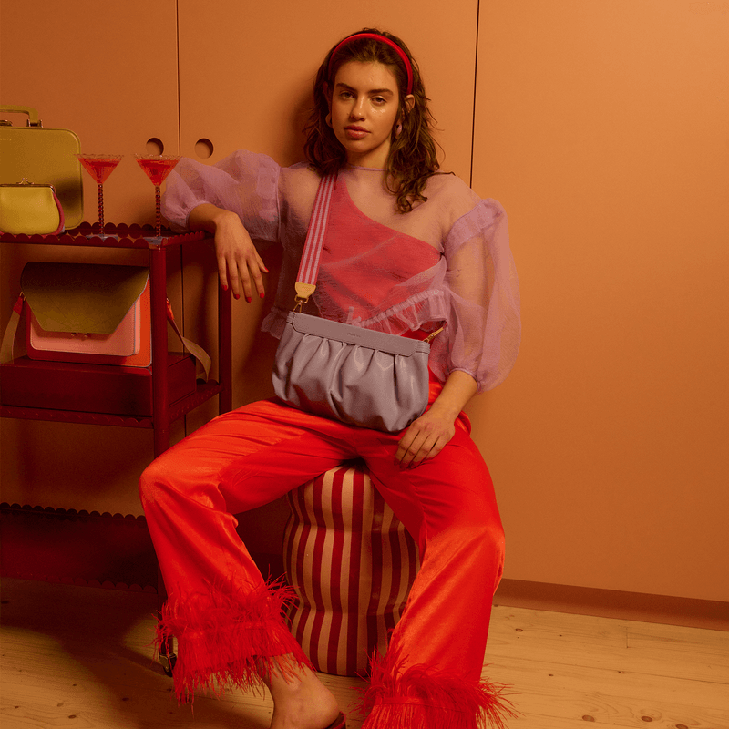 il Sole Skulderveske Lavendel