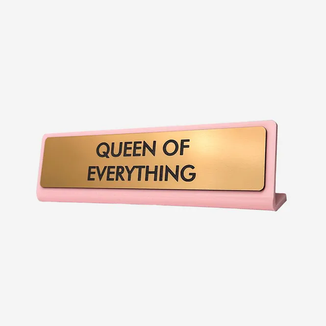 Hovedbilde Queen of Everything Kontorskilt