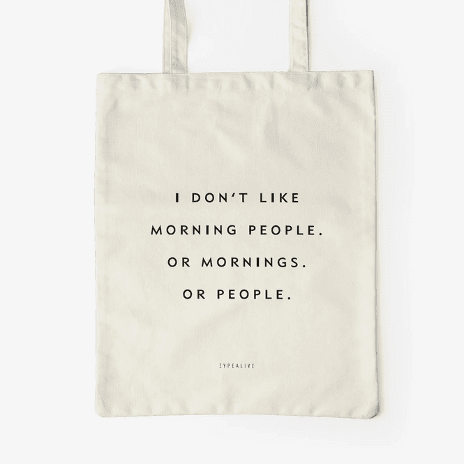 Hovedbilde Morning People Handlenett